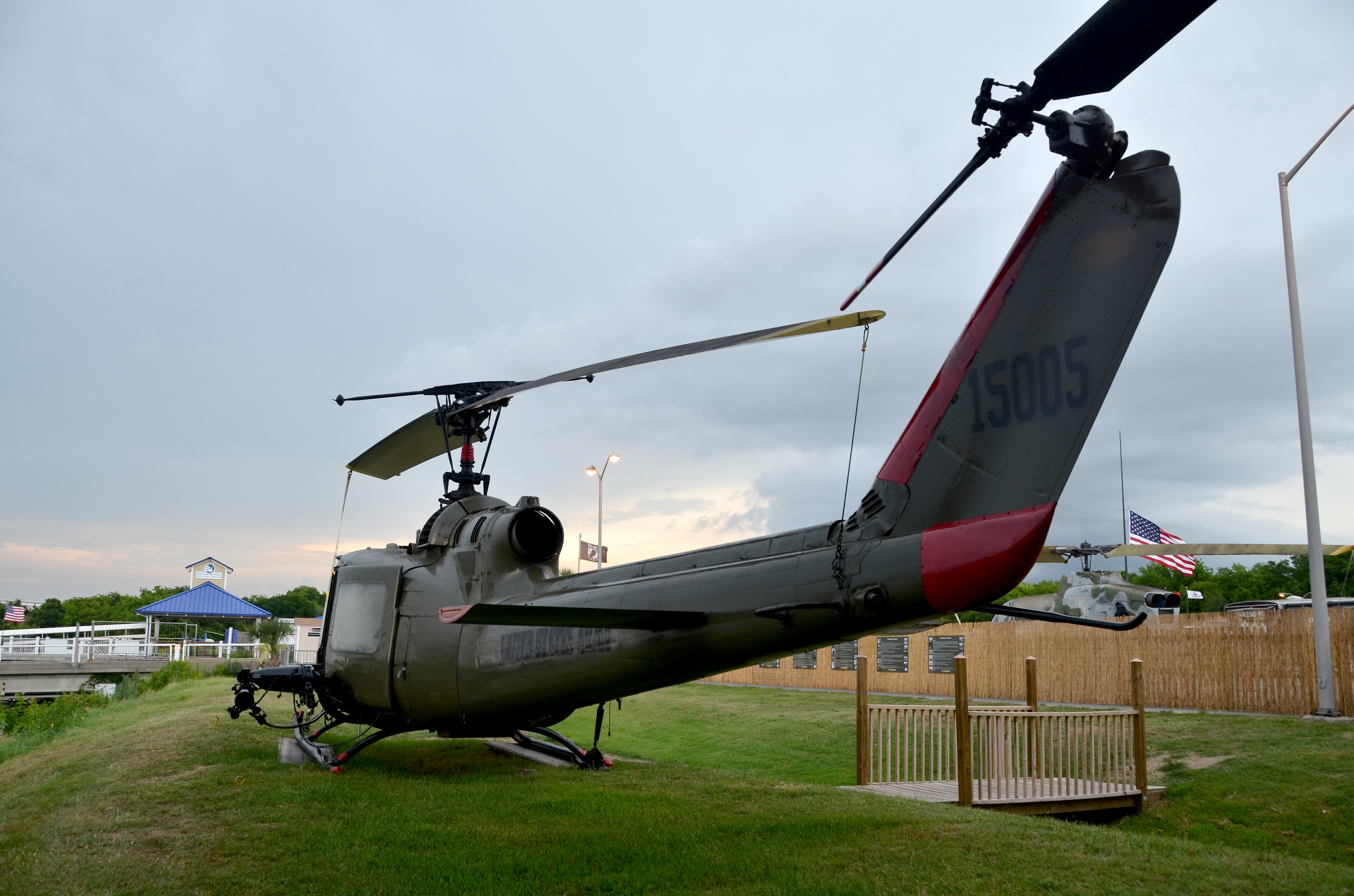 Huey Helicopter In Vietnam Experience Dedicated To Fallen