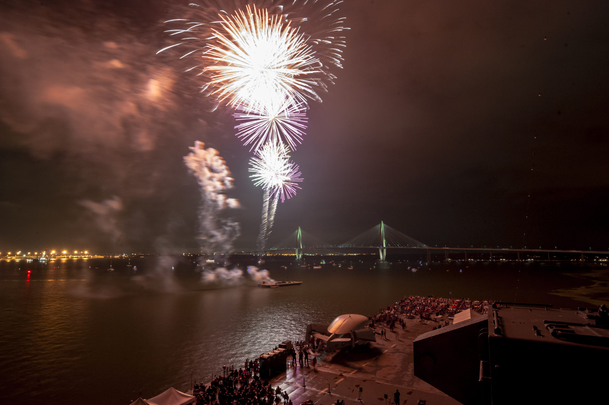 What to Expect at the Patriots Point Fireworks Blast Patriots Point