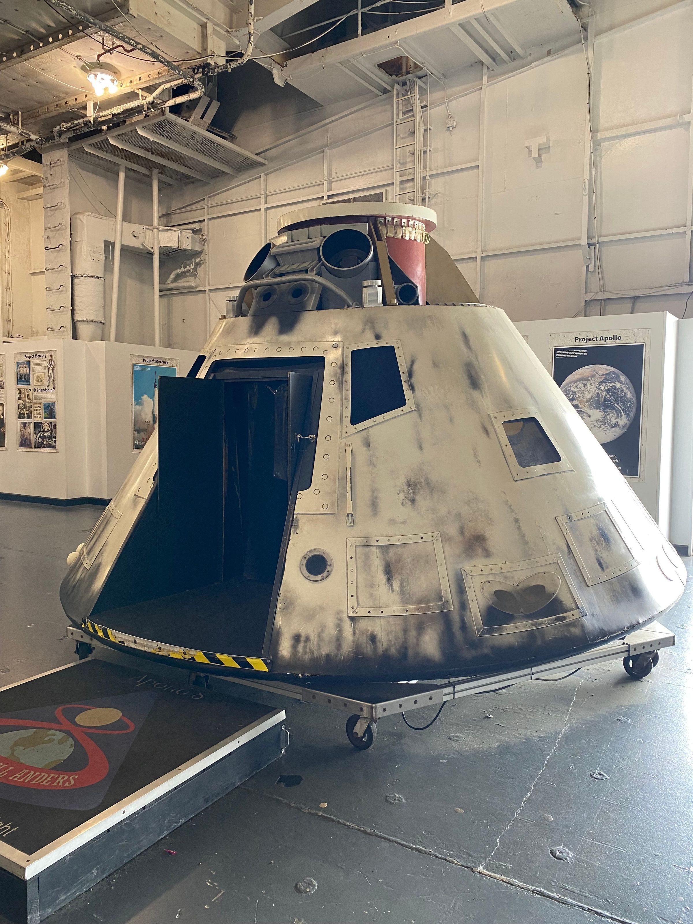 Primary Image of Apollo 8 Command Module Replica