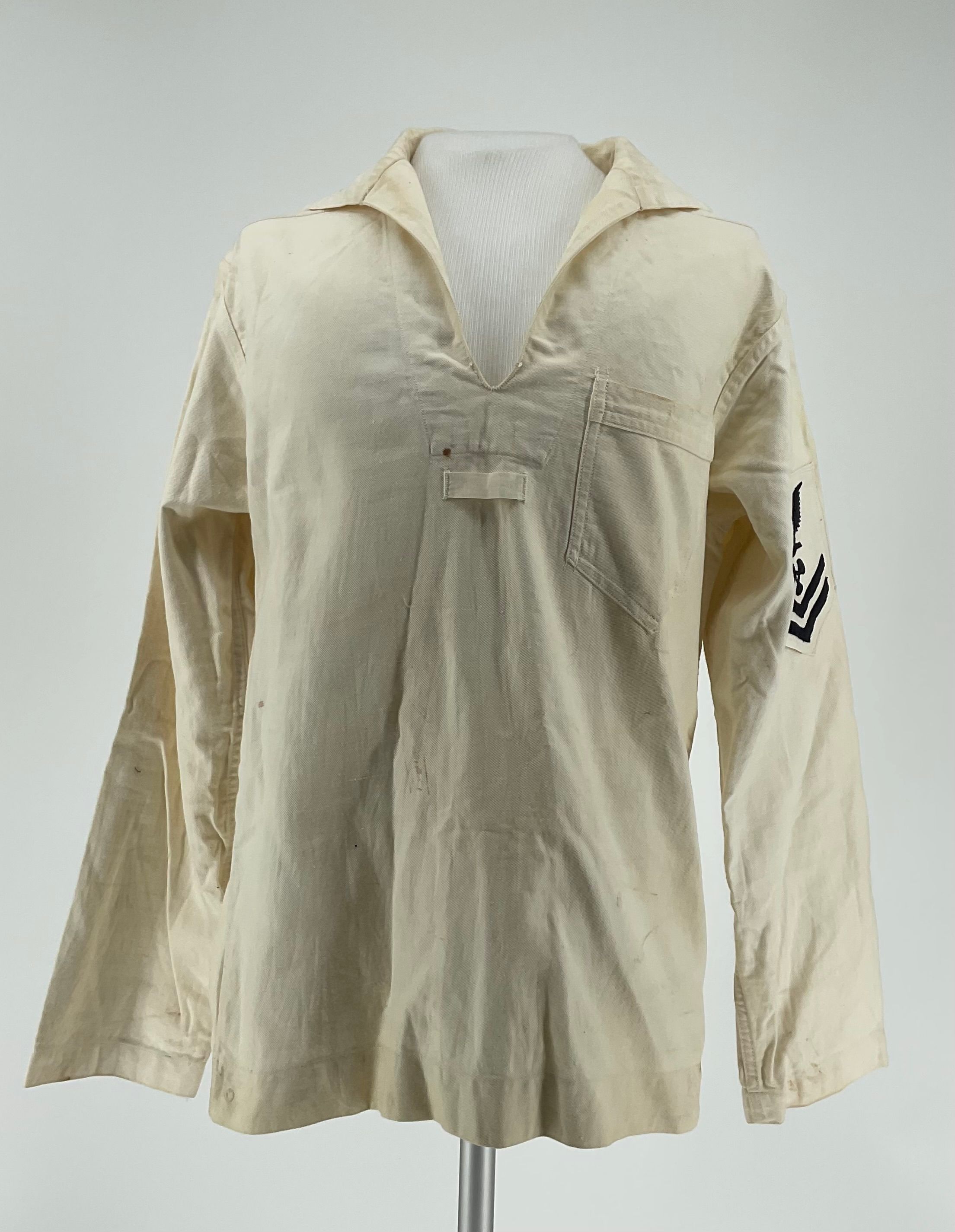 Primary Image of US Navy Dress White Service Jumper