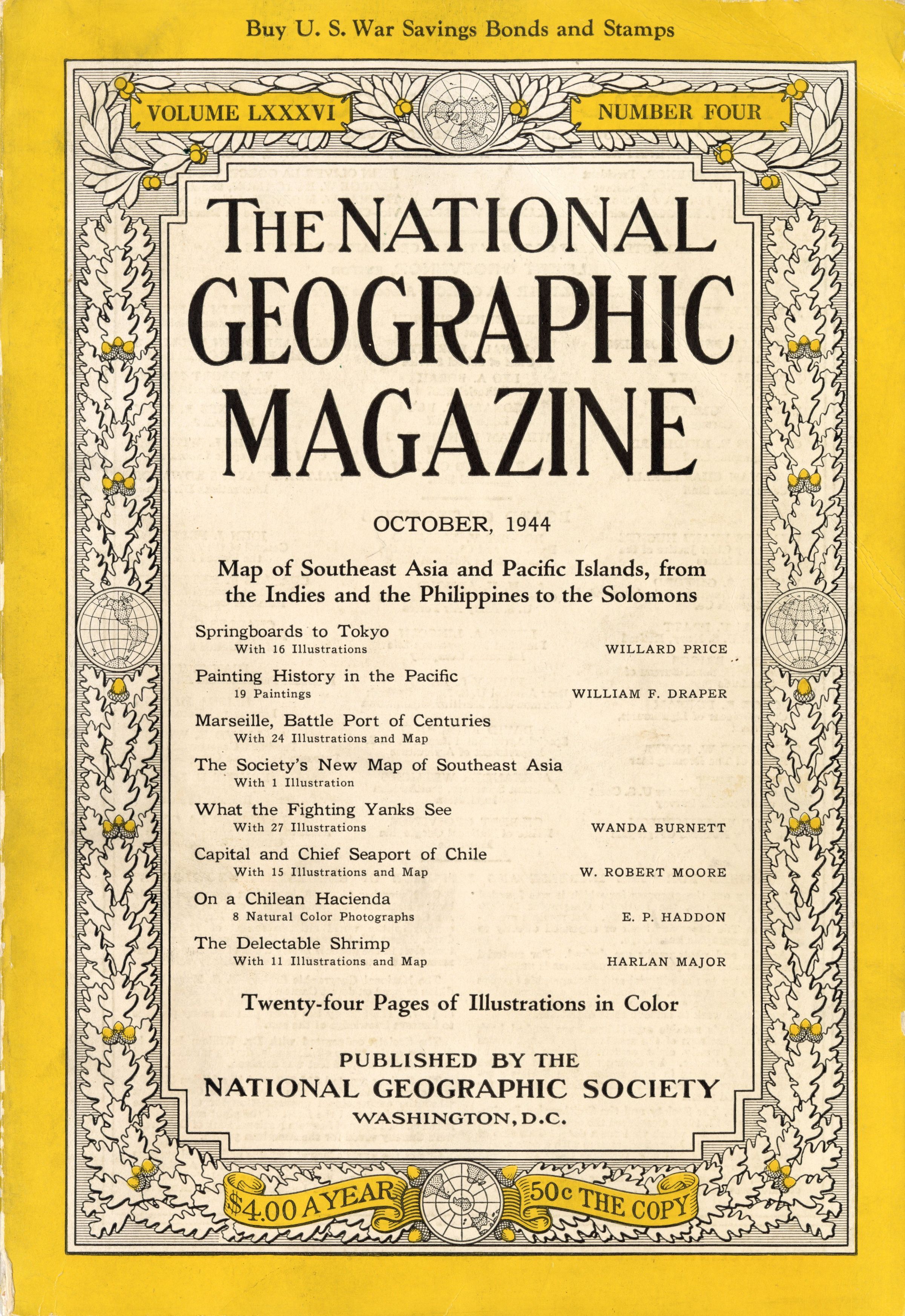 Primary Image of National Geographic October 1944 Issue