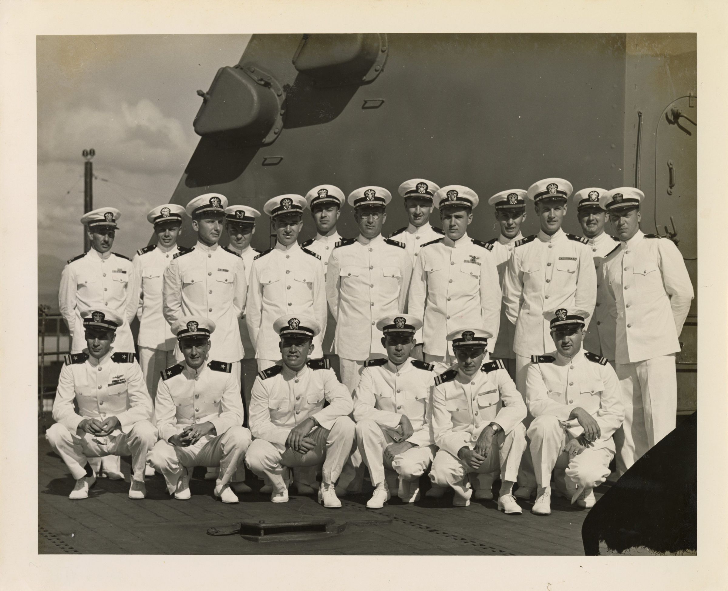 Primary Image of Officers of the USS Yorktown (CV-10)