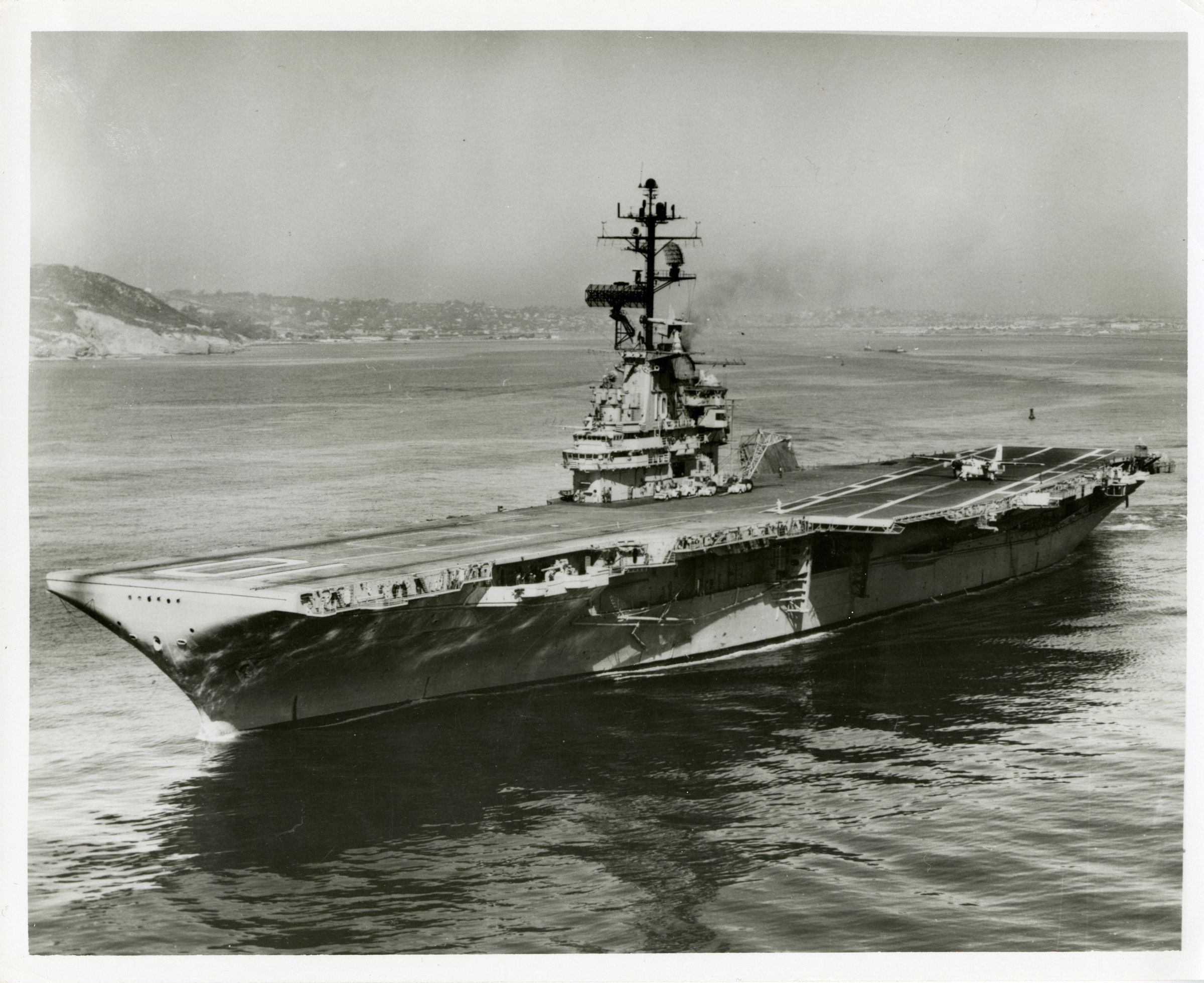 Primary Image of USS Yorktown (CVS-10) at Sea