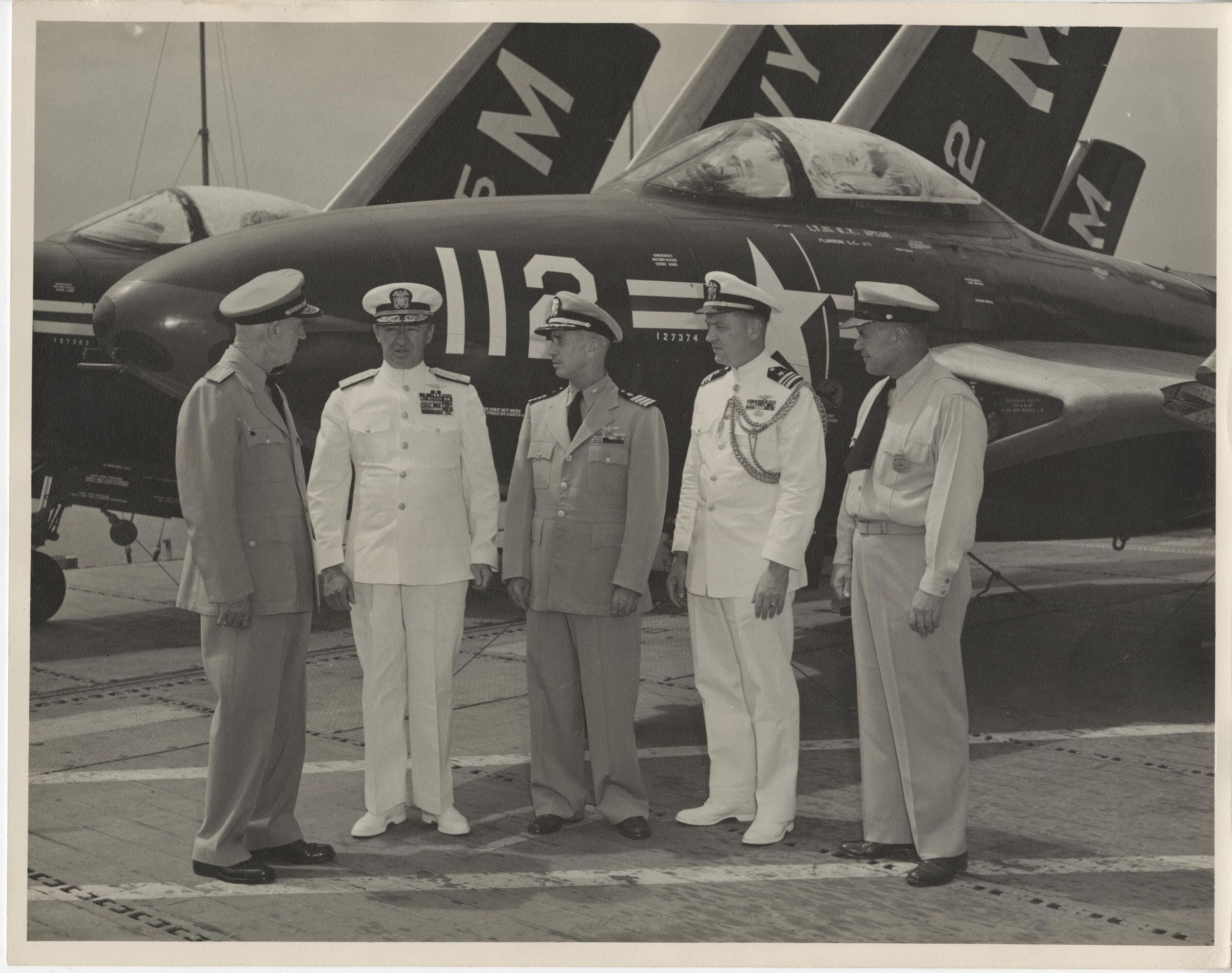 Primary Image of Vice Admiral Jocko Clark Returns to the USS Yorktown