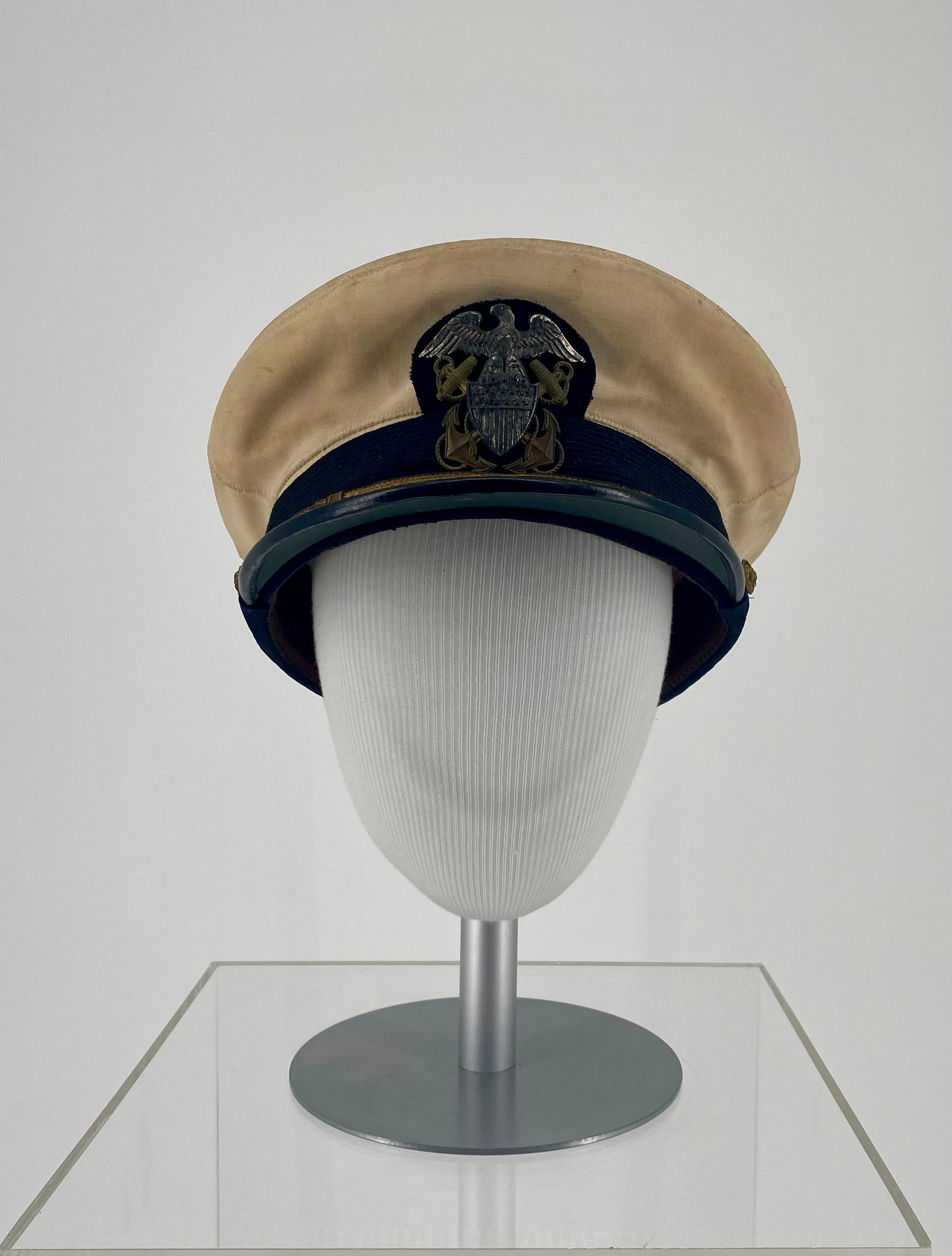 Primary Image of Navy White Cap