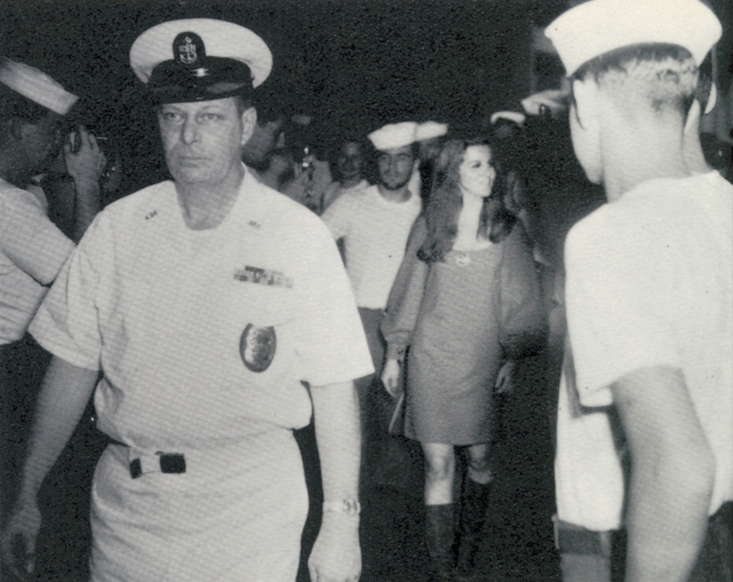 Primary Image of Ann-Margret is Welcomed Aboard the USS Yorktown (CVS-10)