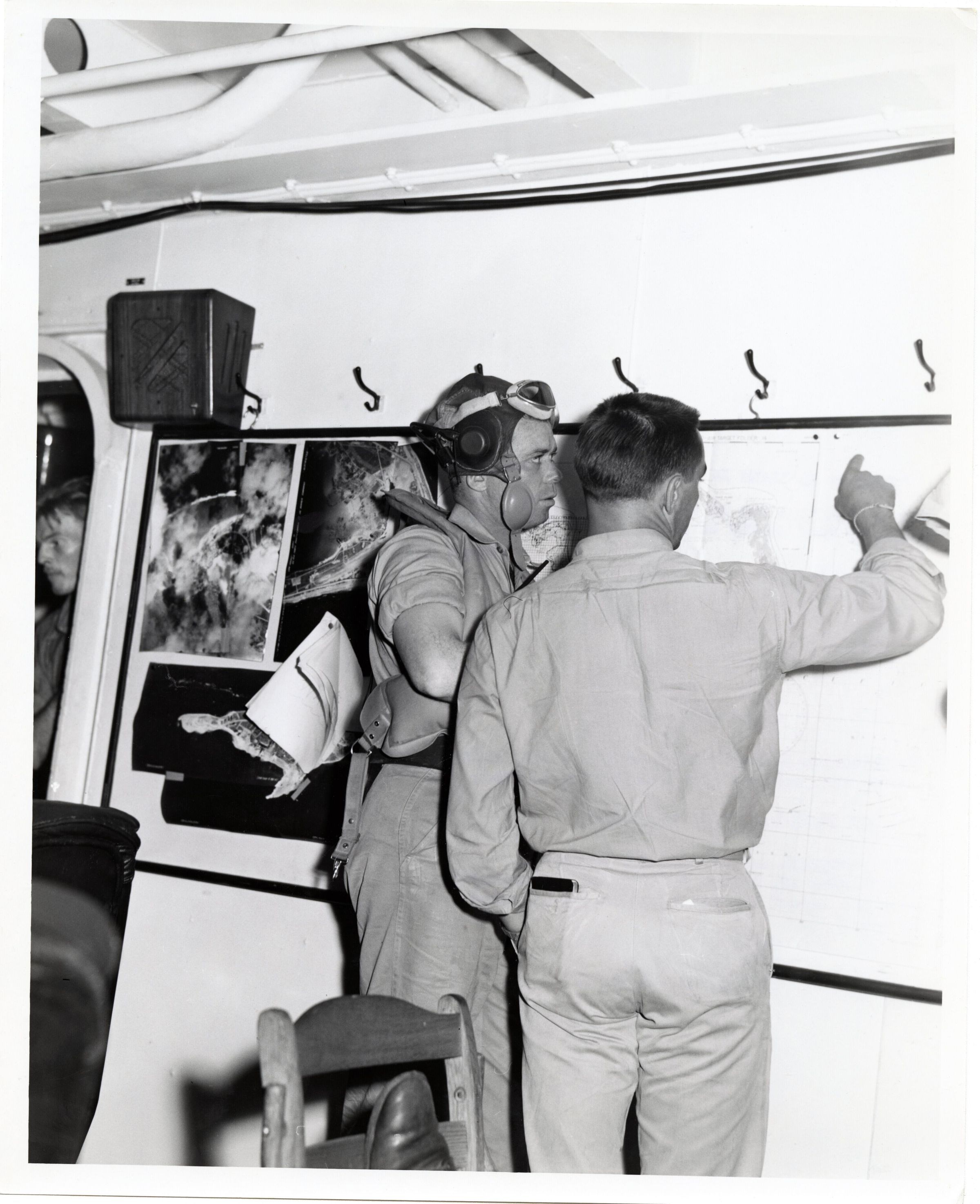 Primary Image of Checking Charts in the Ready Room