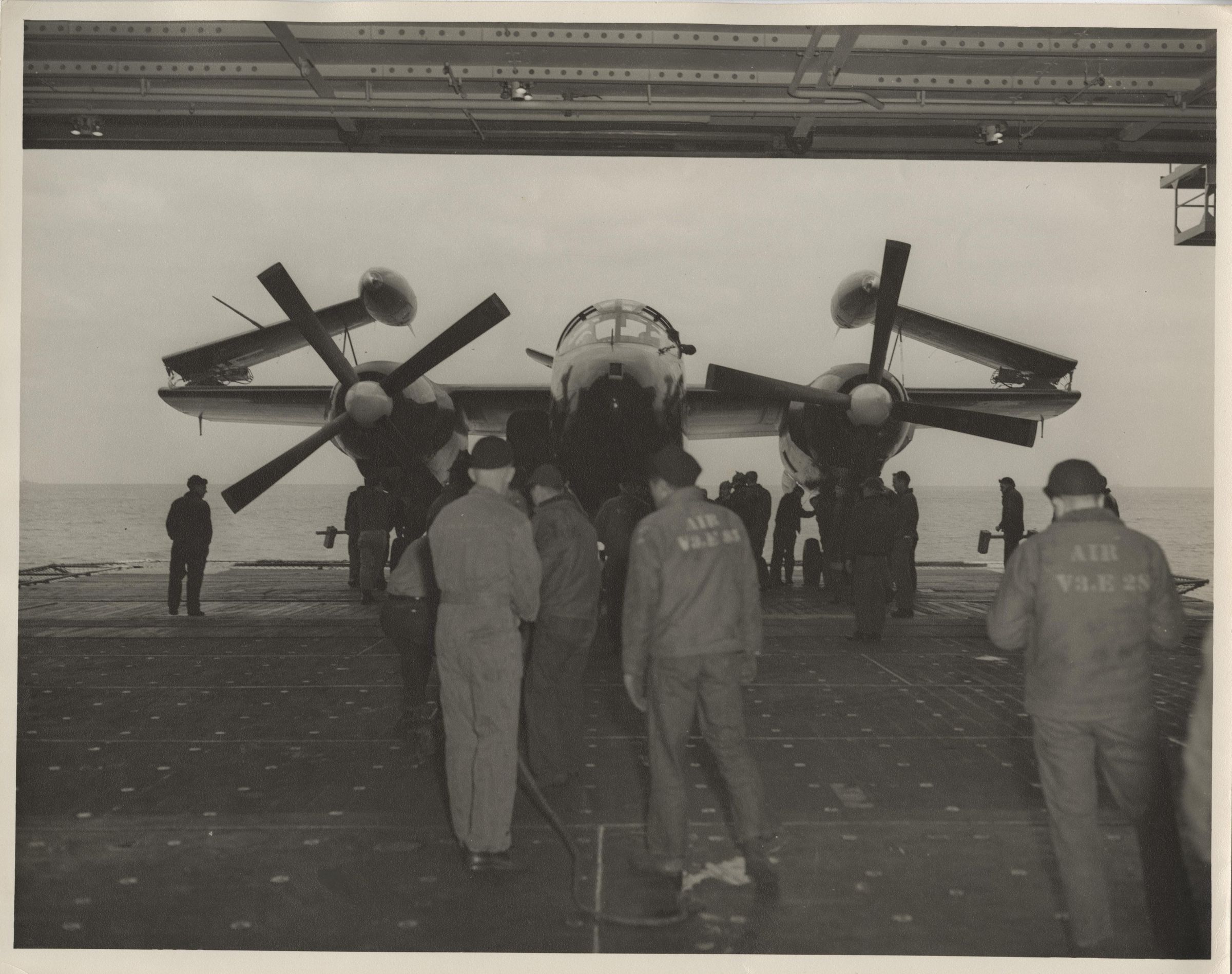 Primary Image of AJ (A-2) Savage Aboard the USS Yorktown (CVA-10)