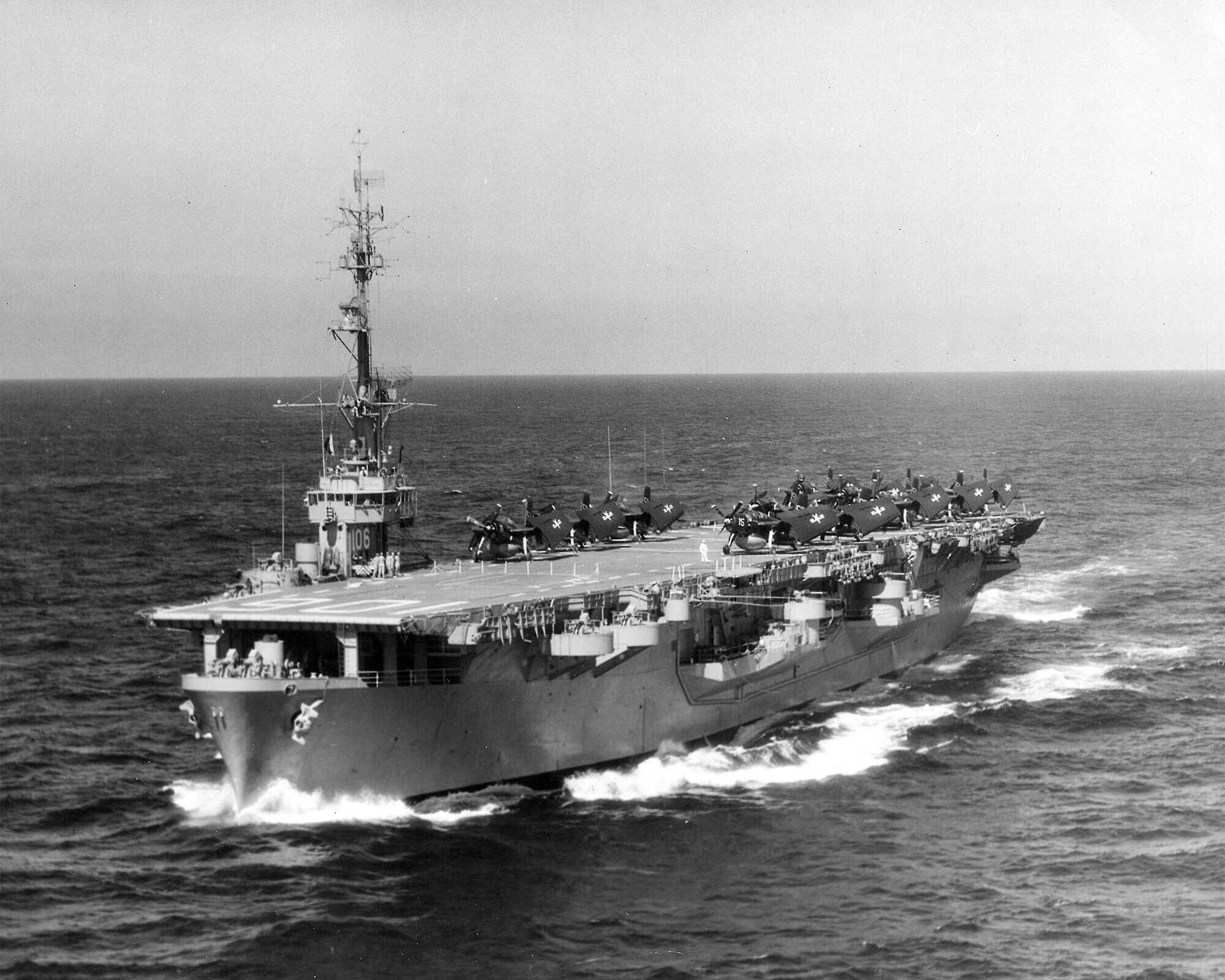 Primary Image of The USS Block Island (CVE-106)