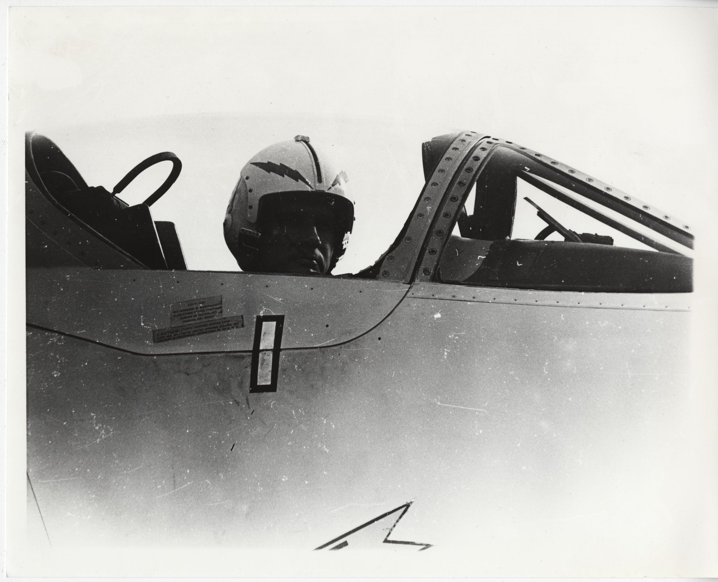 Primary Image of Unidentified Jet Pilot Aboard The USS Yorktown (CVS-10)