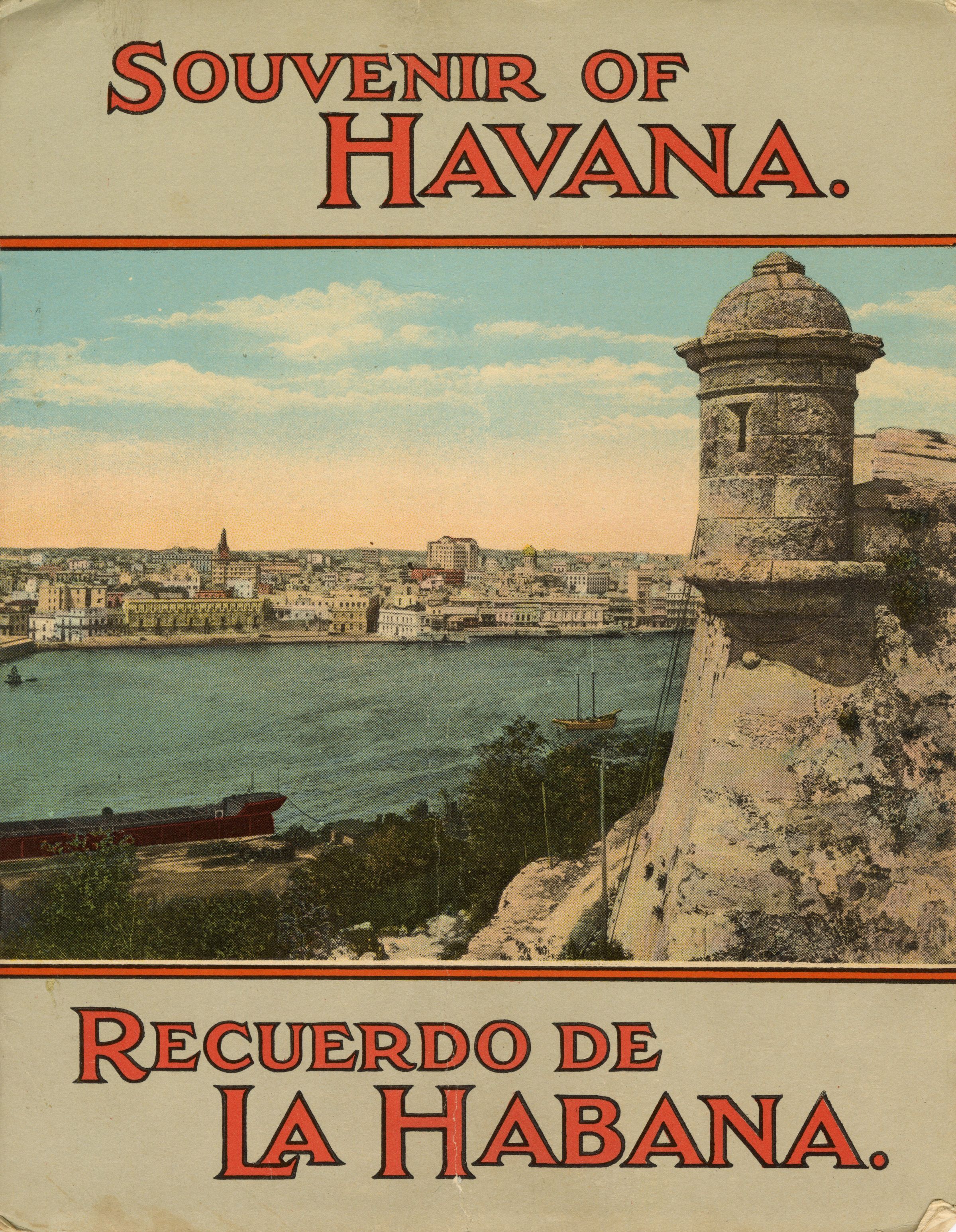 Primary Image of Souvenir Landmark Booklet From Havana, Cuba With Accompanying Envelope