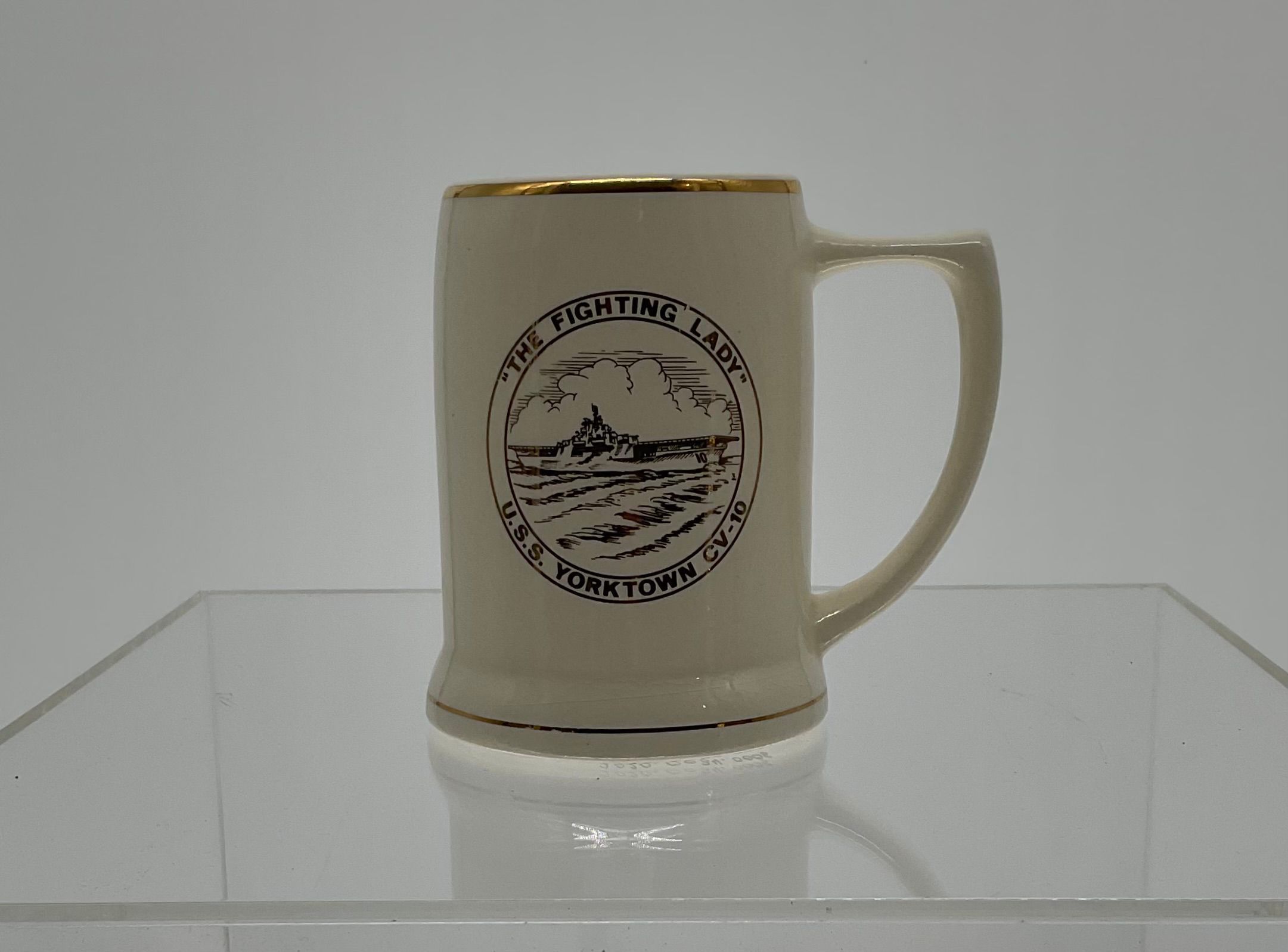 Primary Image of USS Yorktown (CV-10) Commemorative Mug