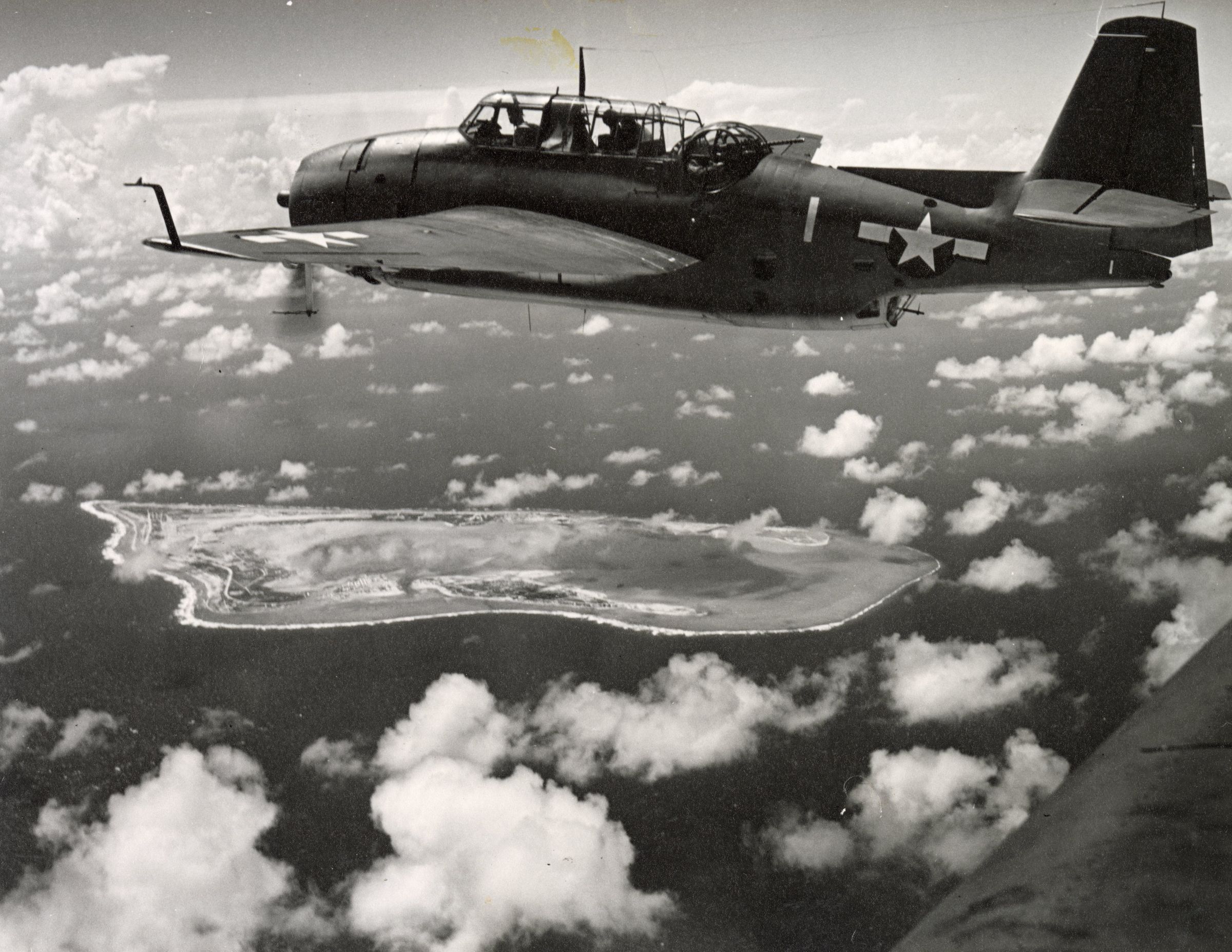 Primary Image of Joseph Kristufek Flying Over Wake Island