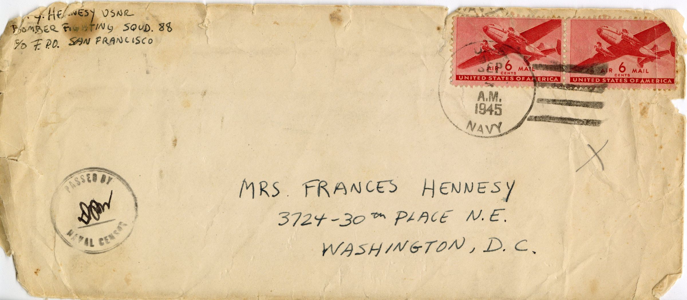 Primary image for the Post from a Pilot: The Letters of Gerald Hennesy Collection