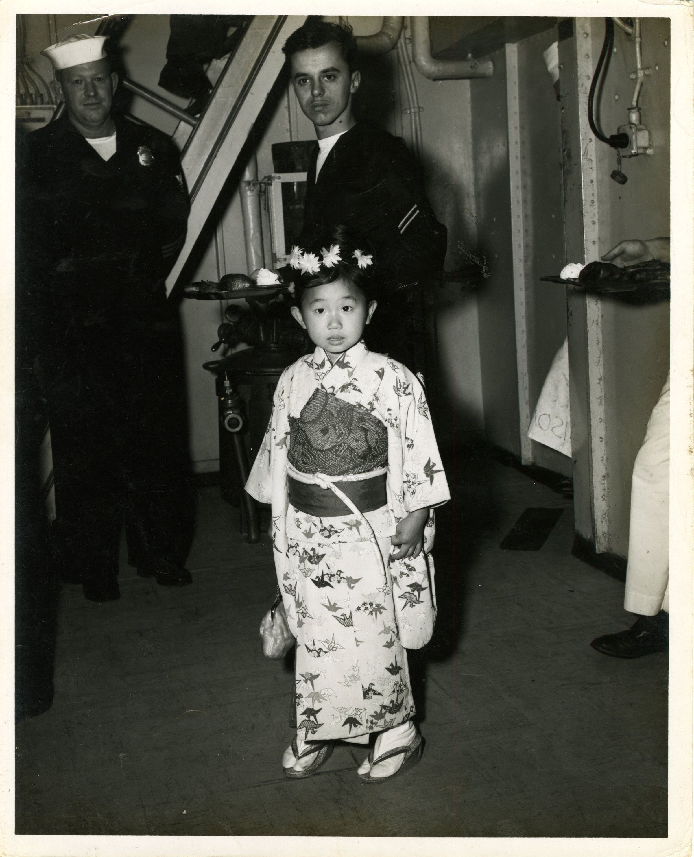 Primary Image of Tamico Visits the USS Yorktown (CVS-10)