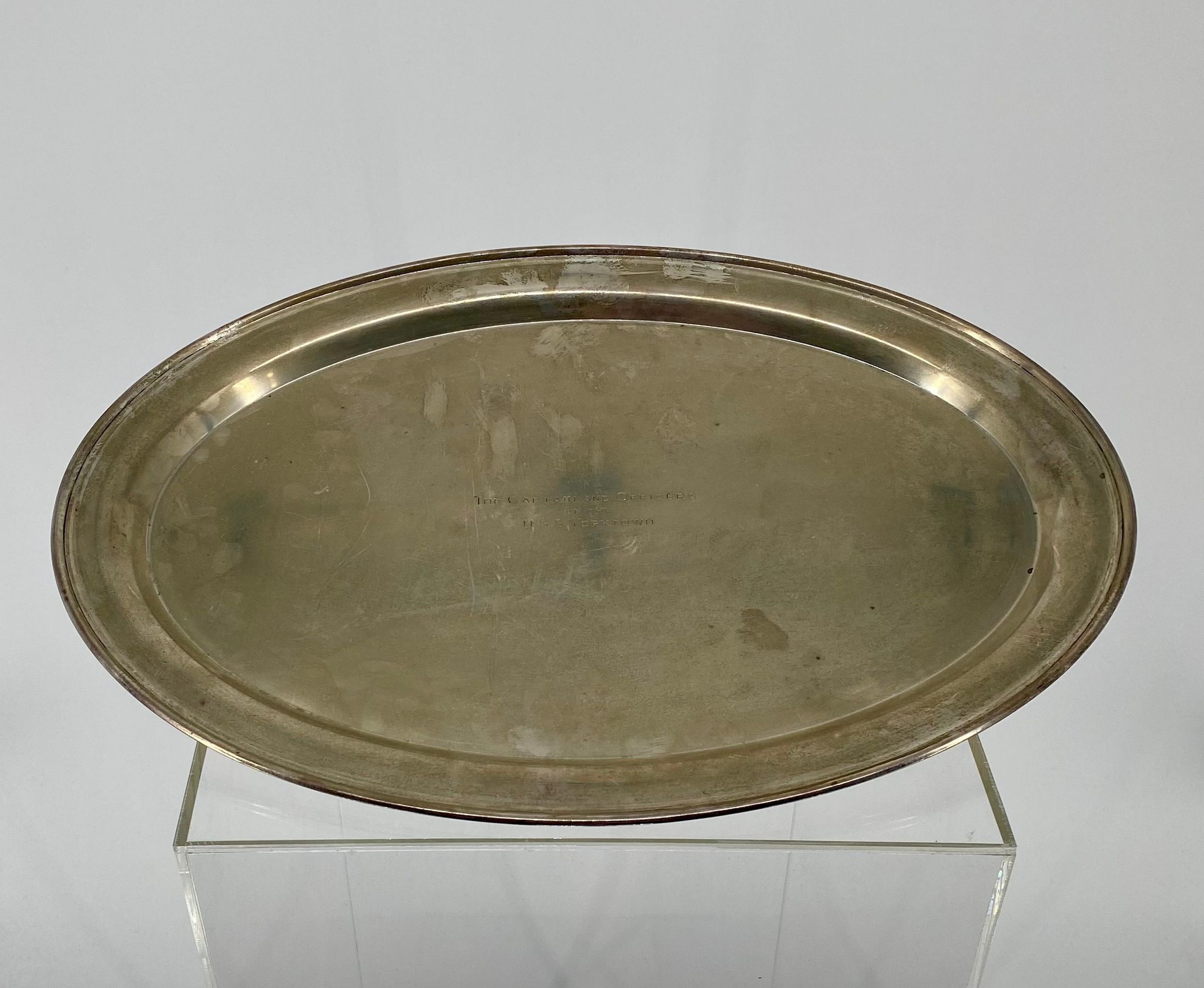 Primary Image of Silver Wedding Platter