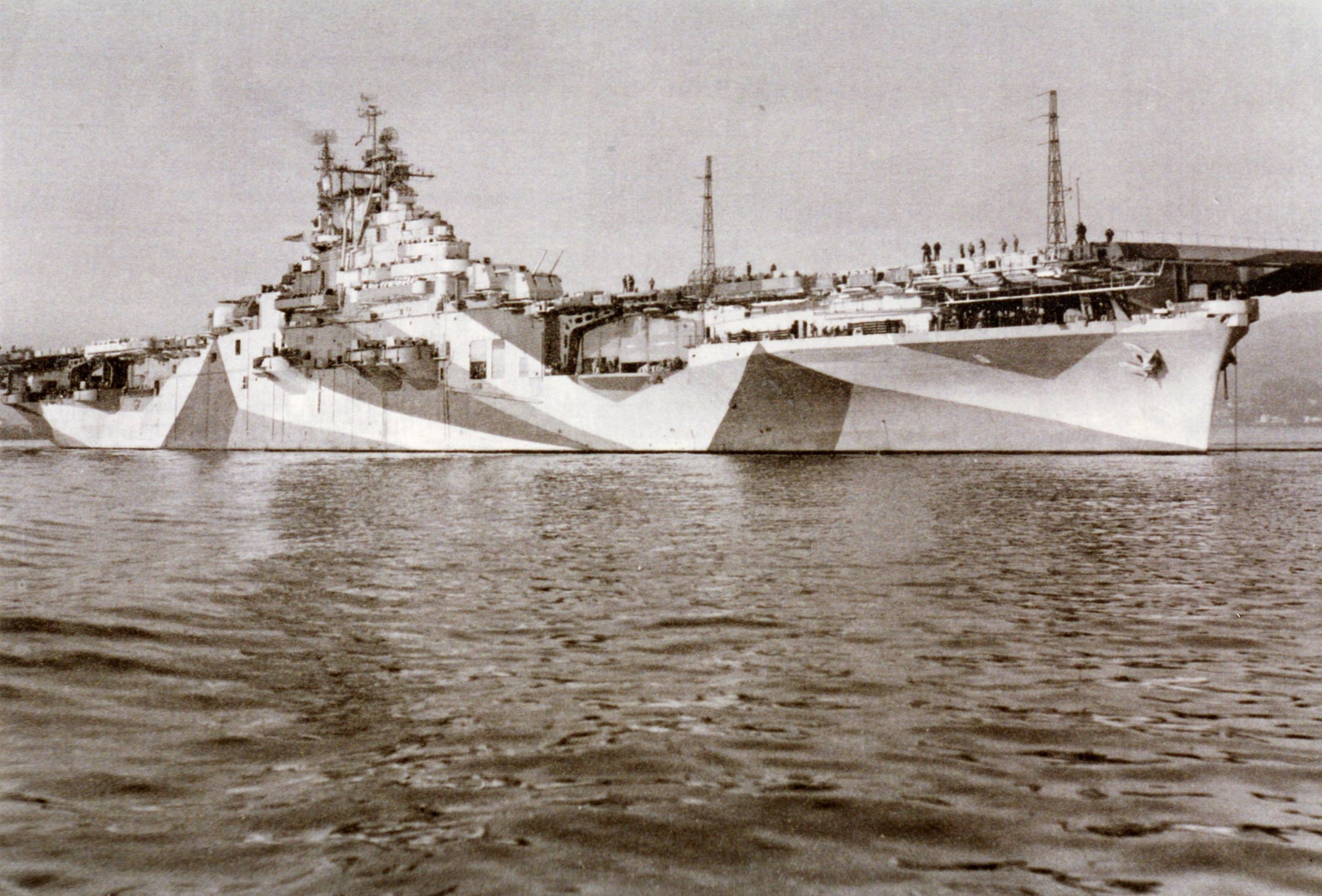 Primary Image of Starboard Bow View of the USS Yorktown (CV-10)