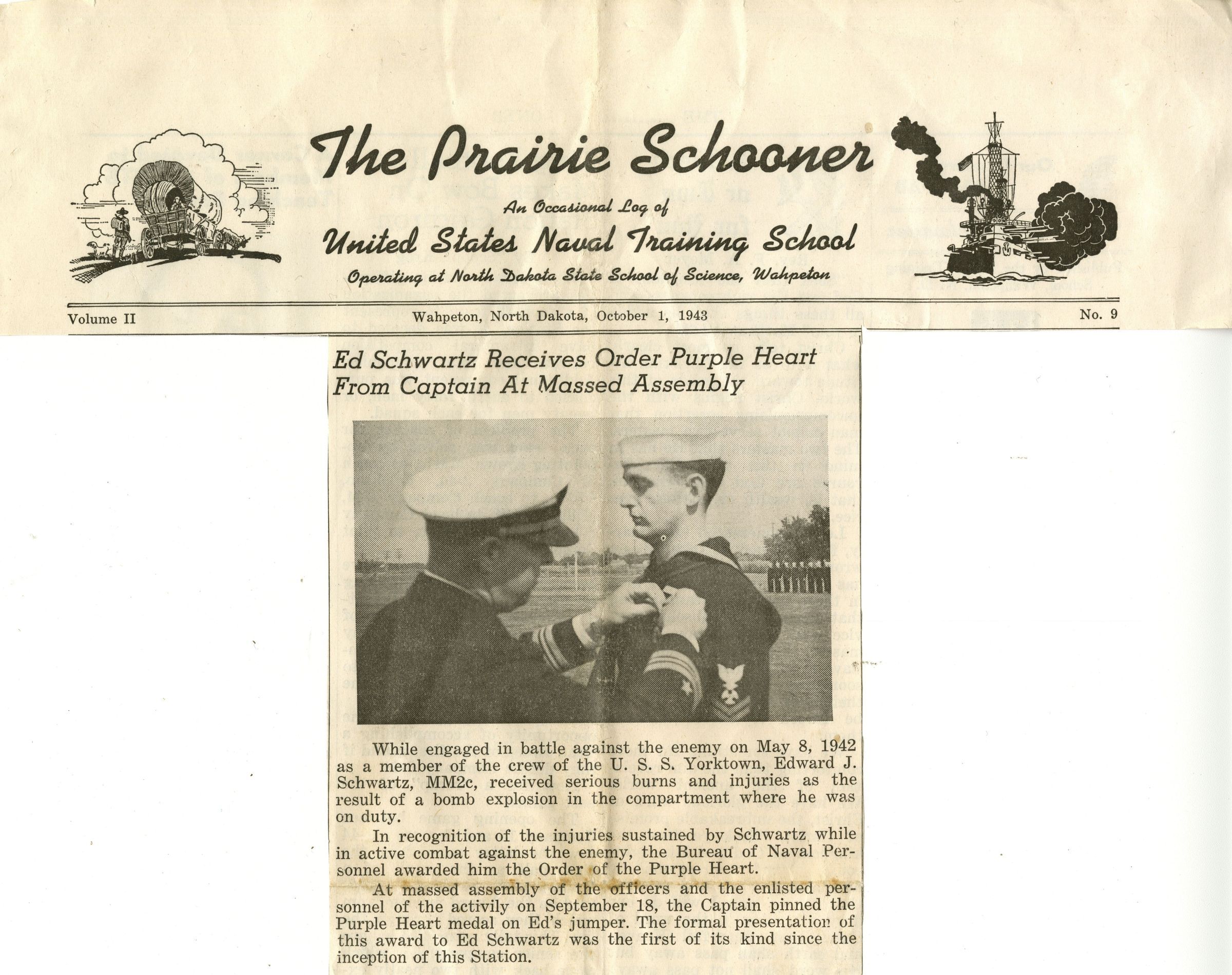 Primary Image of Purple Heart Ceremony Article