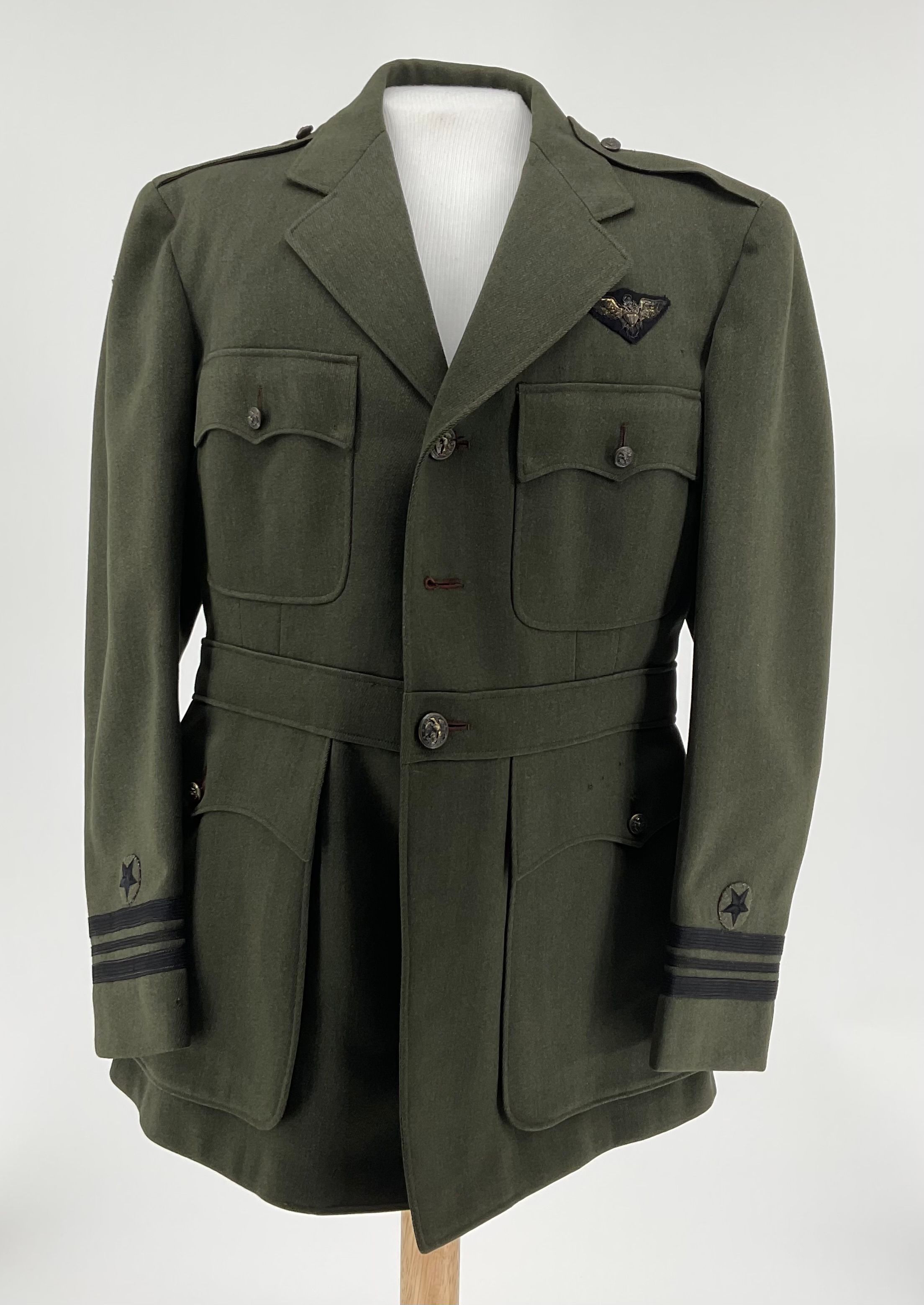 Primary Image of US Naval Aviator Working Green Jacket