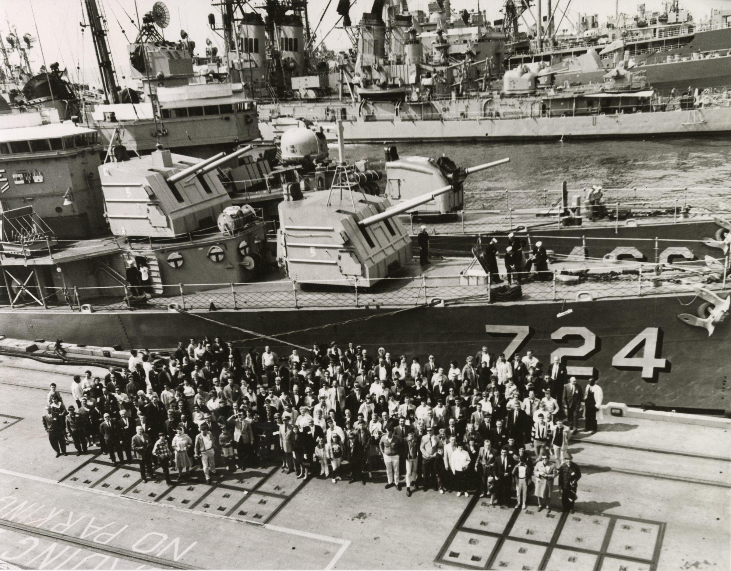 Primary Image of Group Photo From the First Laffey (DD-724) Reunion