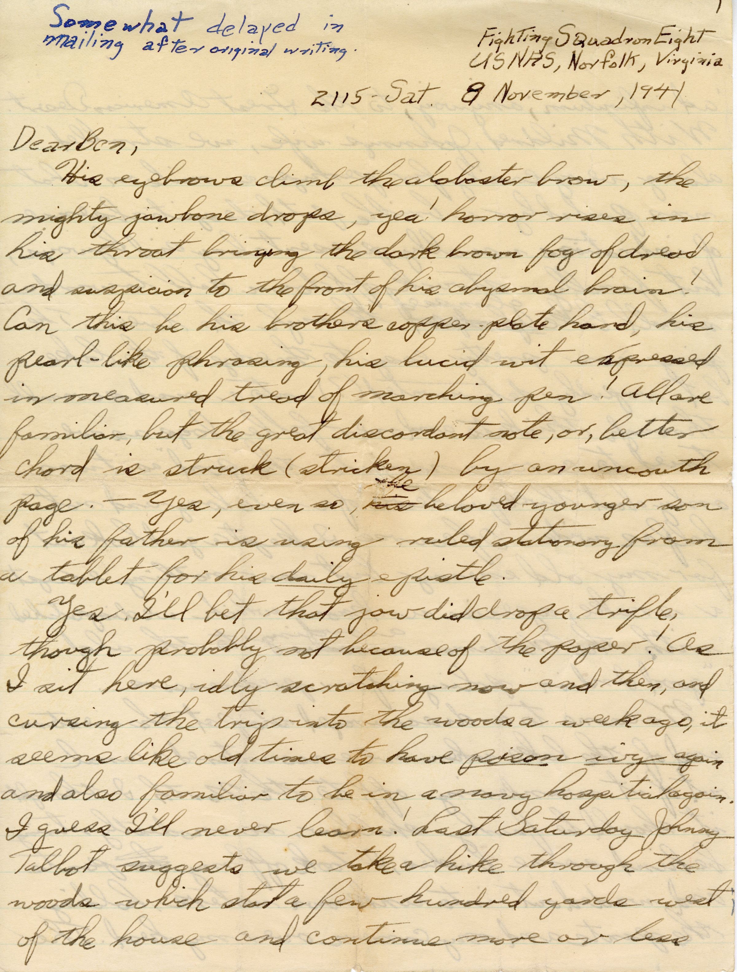 Primary Image of Letter From Elisha 