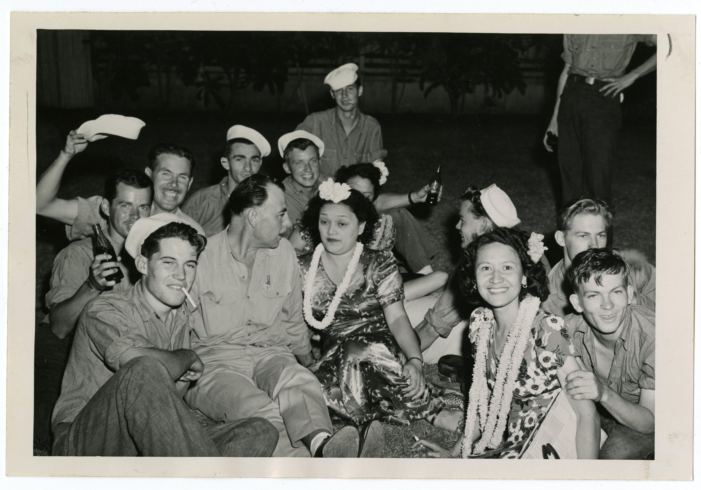 Primary Image of Sailors Enjoying a Shore Party in Hawaii