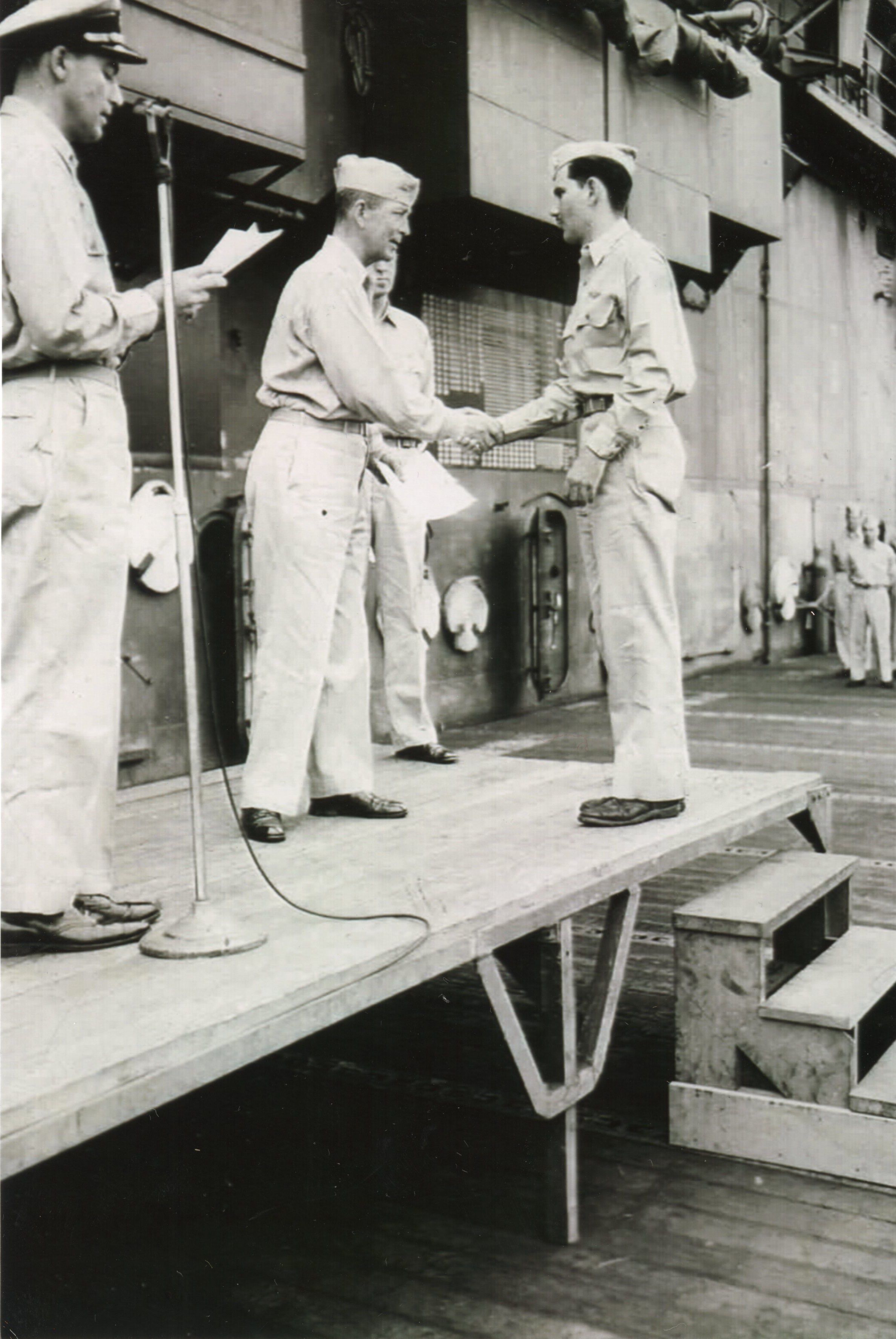 Primary Image of Gerald Hennesy Receiving Recognition