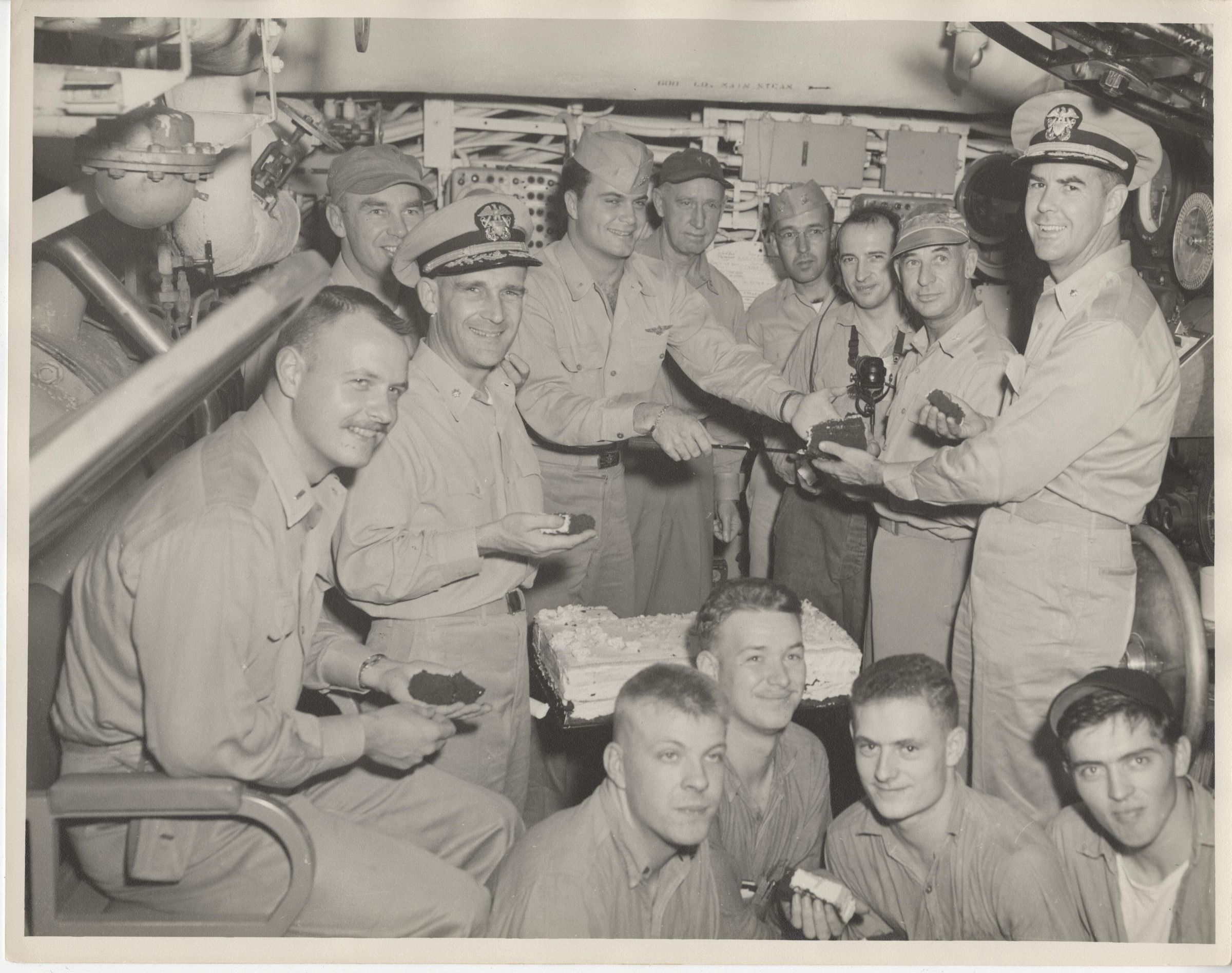 Primary Image of Celebrating the 37,000th Landing Aboard the USS Yorktown (CVA-10)