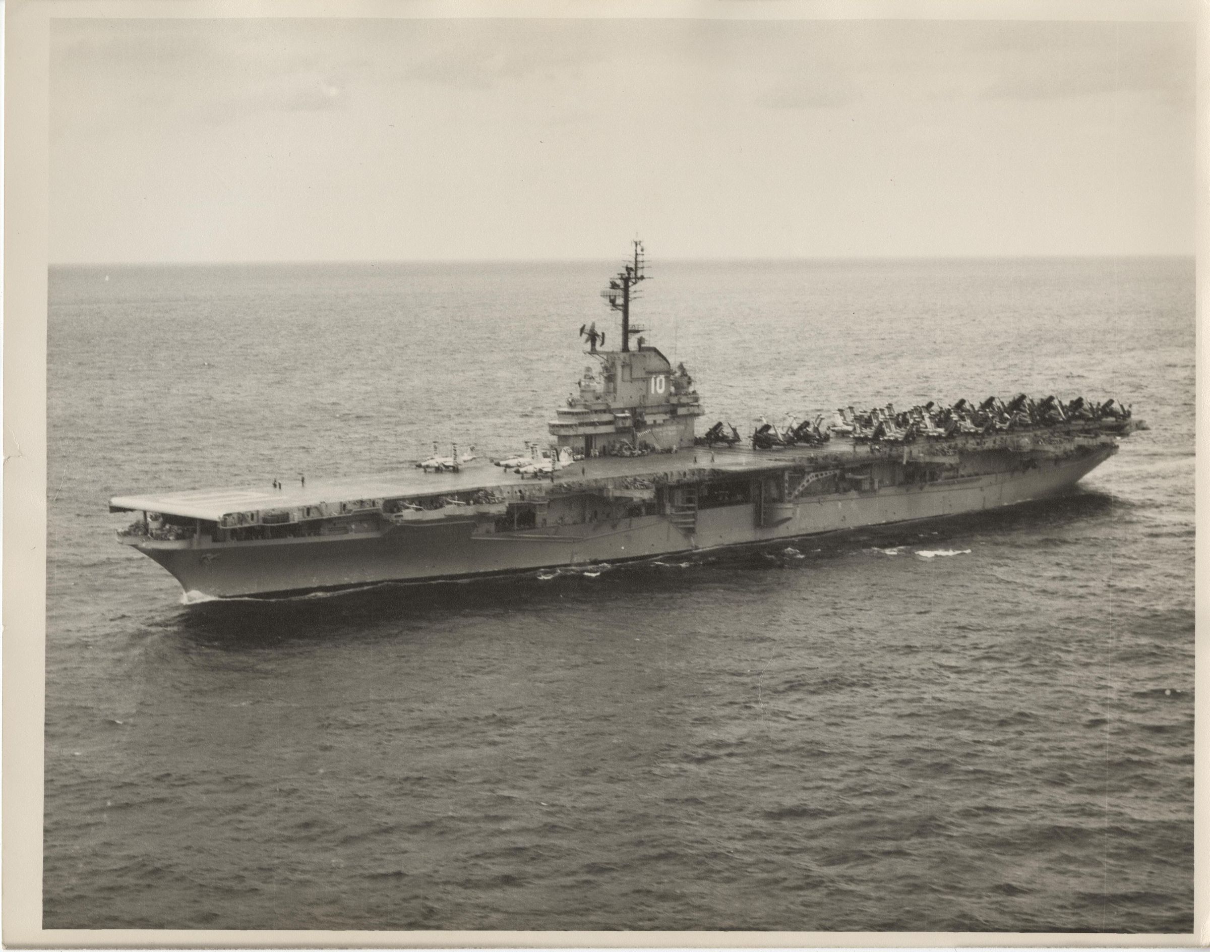 Primary Image of USS Yorktown (CVA-10) at Sea