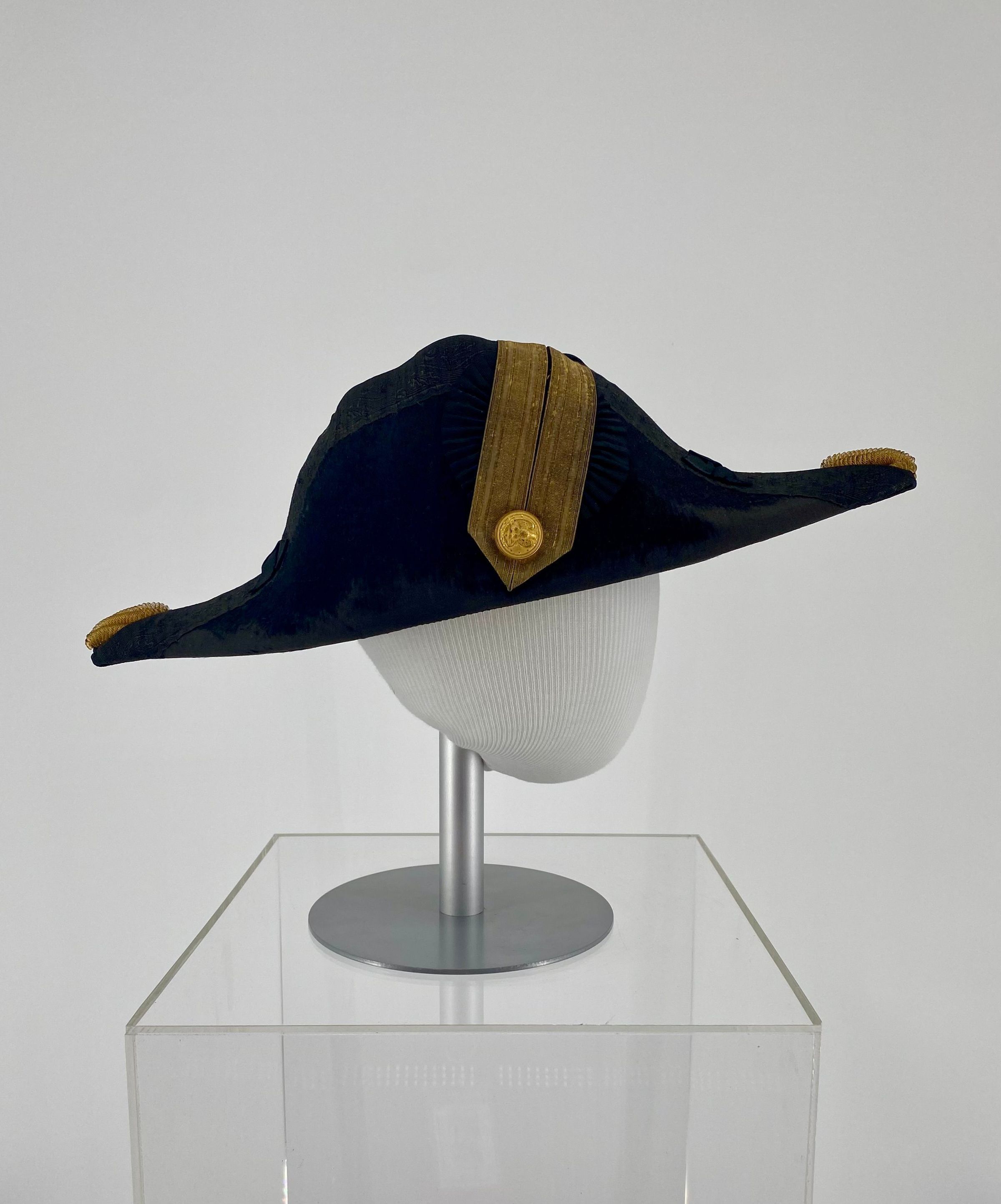 Primary Image of Fore-and-Aft Hat of Frederick Becton