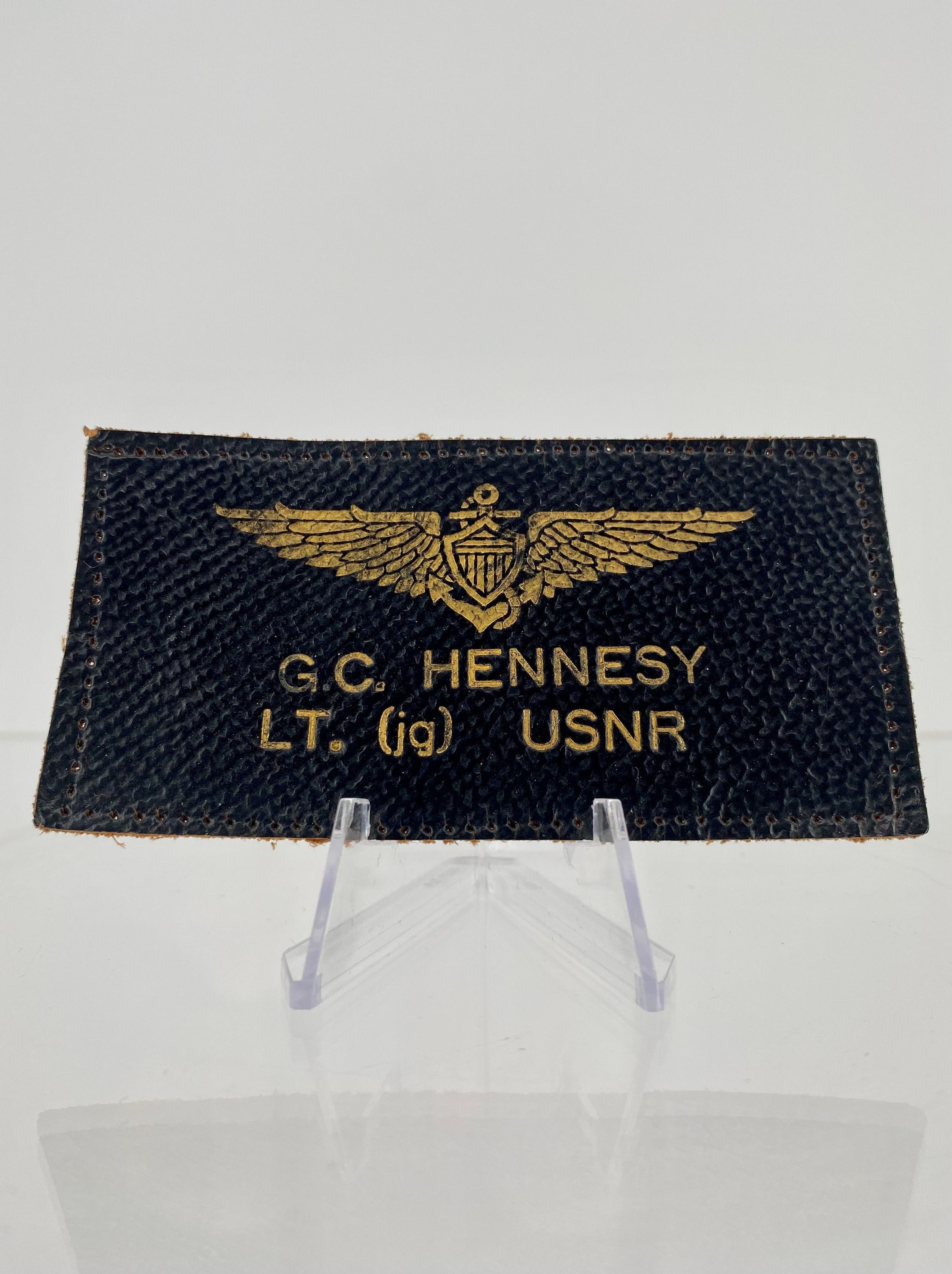 Primary Image of Flight Jacket Patch of Gerald Hennesy