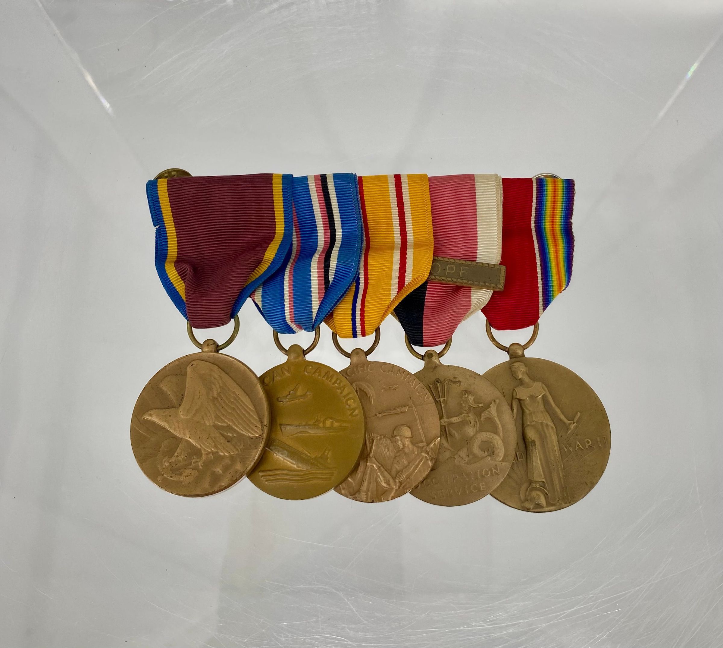 Primary Image of Medal Cluster of Gerald Hennesy