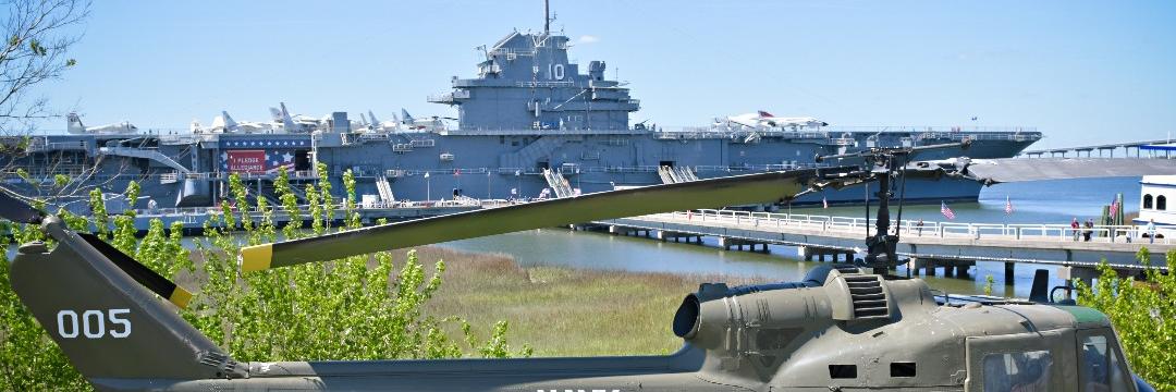 View of the USS Yorktown and Vietnam Experience