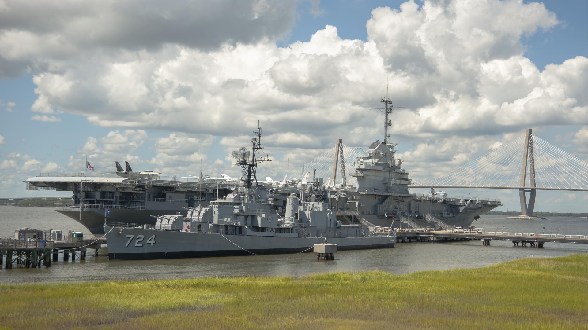 View of Patriots Point