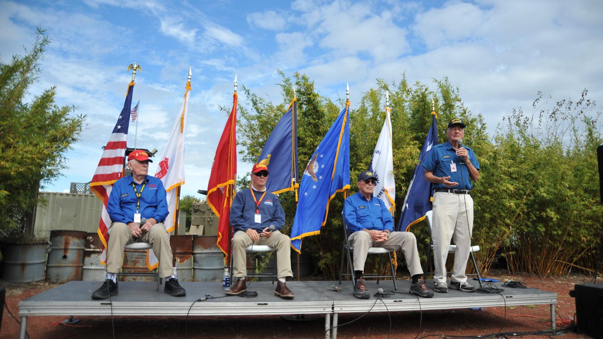 Patriots Point's Veteran Day round table discussion with Vietnam Veterans