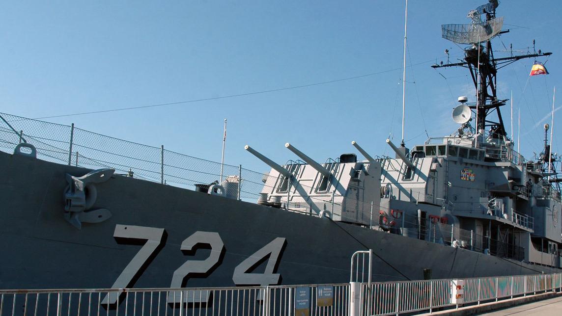 Artifacts from the Historic Destroyer USS Laffey Headed to France for D ...