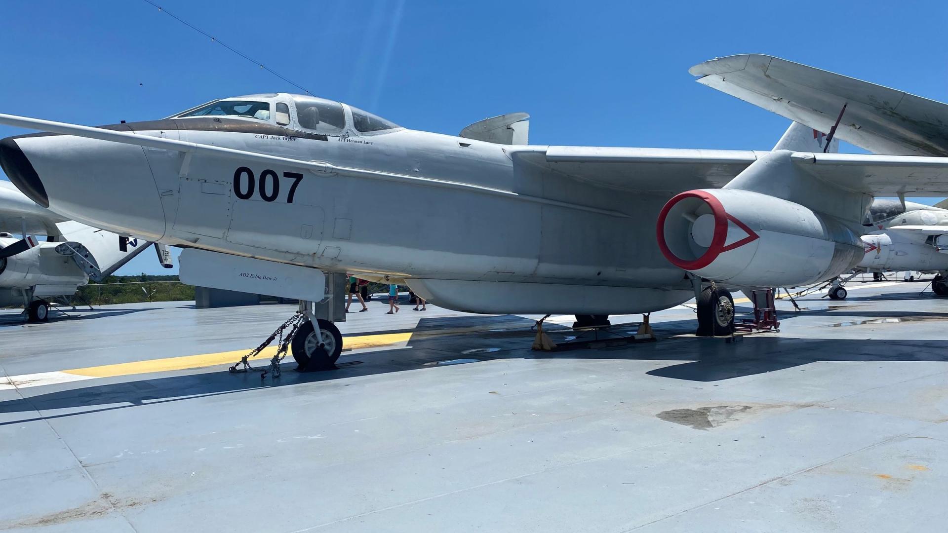 EA-3B Skywarrior | Patriots Point Naval & Maritime Museum