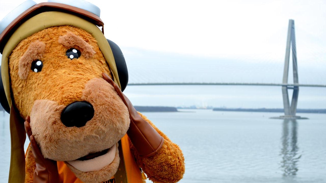 Scrappy, the Patriots Point Naval & Maritime Museum mascot