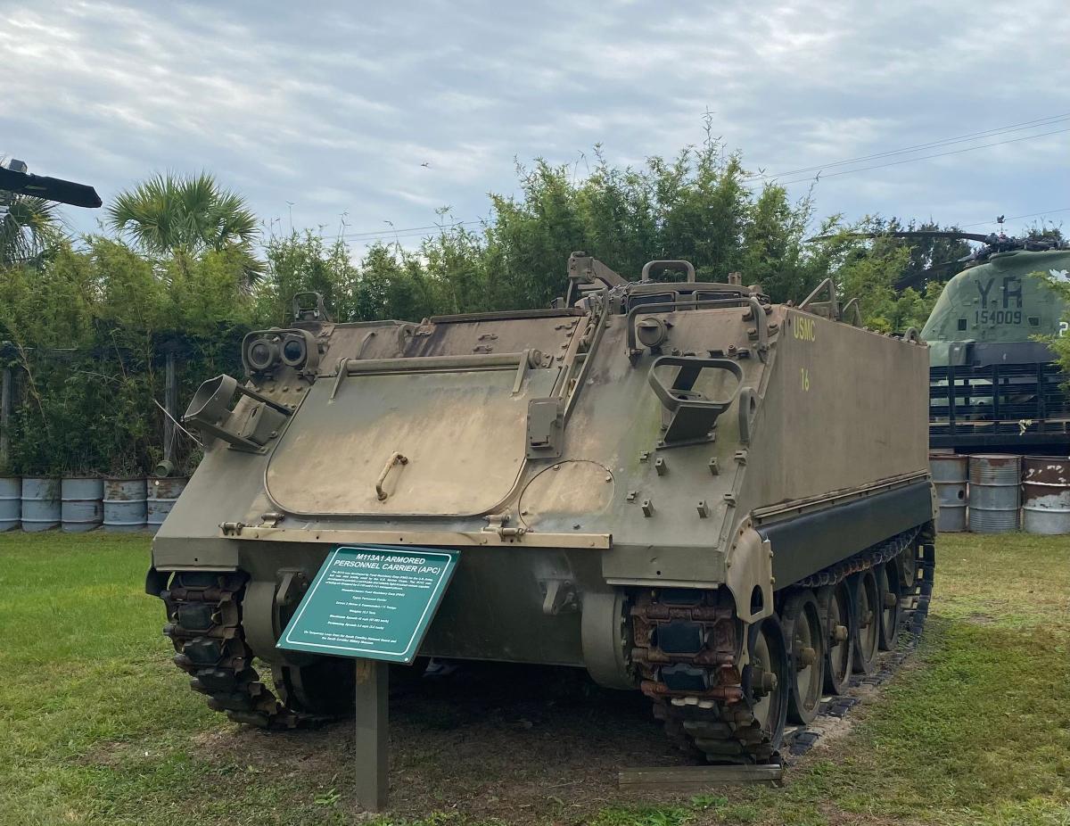 M113A1 Armored Personnel Carrier | Patriots Point Naval & Maritime Museum