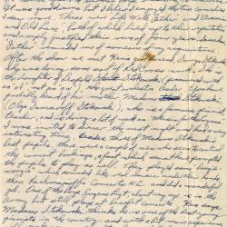 Alternative Image of Letter From Elisha "Smokey" Stover to his Parents Dated June 27, 1943