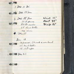 Alternative Image of Aviator Notebook Belonging to Gerald Hennesy