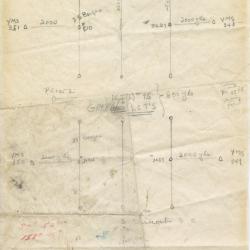 Primary Image of A Hand-Drawn Sketch of the USS Laffey (DD-724)'s Plans for D-Day