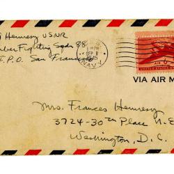 Alternative Image of Letter from Lt. Gerald Hennesy to his Mother Dated September 6, 1945