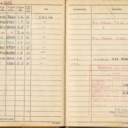 Alternative Image of Aviators Flight Log Book of Gerald Hennesy (1944-1950)