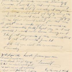 Alternative Image of Elisha "Smokey" Stover Letter to his Parents Dated April 11, 1943