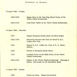 Alternative Image of First Reunion Program of the USS Laffey Association