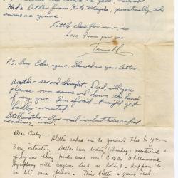 Alternative Image of Letter From Elisha "Smokey" Stover to his Parents Dated June 27, 1943