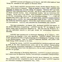 Alternative Image of First Reunion Program of the USS Laffey Association