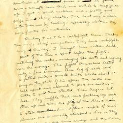 Alternative Image of Letter from Lt. Gerald Hennesy to His Sister Dated June 29, 1945