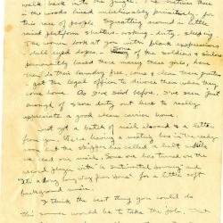 Alternative Image of Letter from Lt. Gerald Hennesy to His Sister Dated June 29, 1945